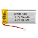 602046 +4.2v - 500mAh