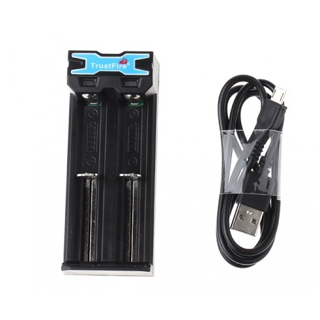 Cargador Trustfire multifuncional doble