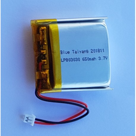 803030 3.7v - 650mAh