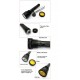 Linterna HID 85w 2000 Metros