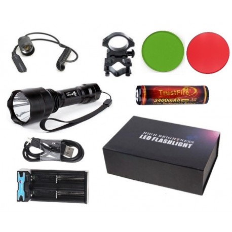 Kit de linterna led C8