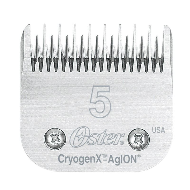 Oster A5 No. 10 Ensemble de Lames Larges - Argent - 78919-446