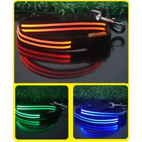 Correa luminosa doble led